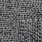 Thick woven rug Rustic 72x128 wool modern rug