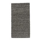 Wool rug Rustic 71x133 grey carpet