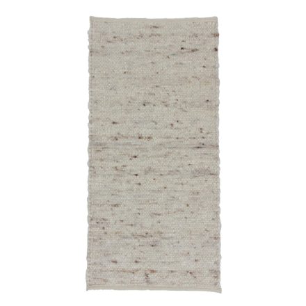 Thick wool rug Rustic 60x126 woven wool rug for living room