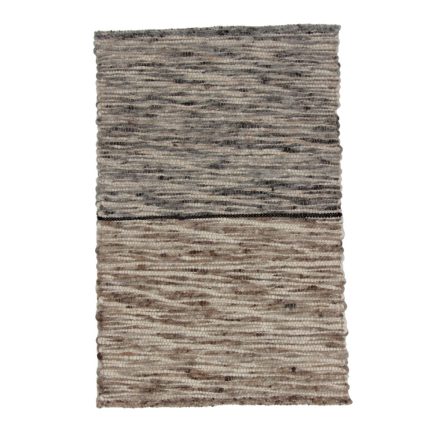 Thick wool rug Rustic 60x92 woven wool rug for living room