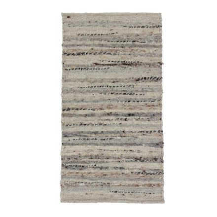 Thick wool rug Rustic 61x114 woven wool rug for living room
