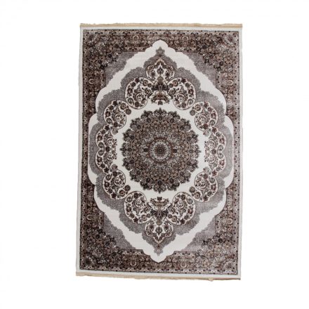 Classic carpet beige brown 200x300 machine-made polyester rug