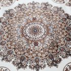 Classic carpet beige brown Isfahan 200x300 oriental style living room rug