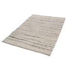 Thick wool rug Rustic 131x184 woven wool rug for living room