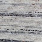 Thick wool rug Rustic 131x184 woven wool rug for living room