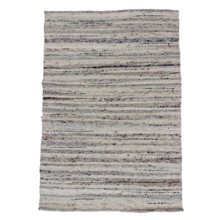 Thick wool rug Rustic 131x189 woven wool rug for living room