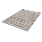 Thick wool rug Rustic 131x189 woven wool rug for living room