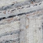 Thick wool rug Rustic 131x189 woven wool rug for living room