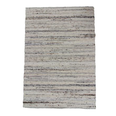 Thick wool rug Rustic 131x187 woven wool rug for living room