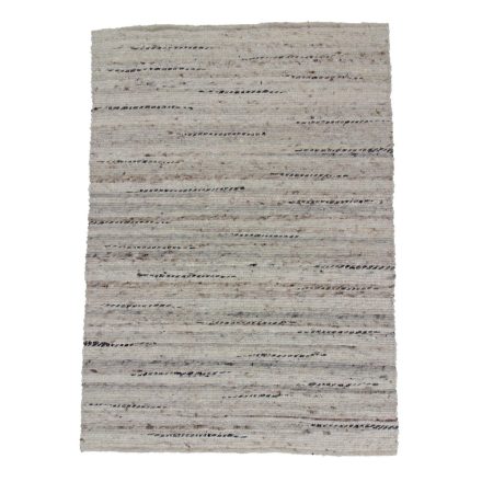 Thick wool rug Rustic 130x182 woven wool rug for living room