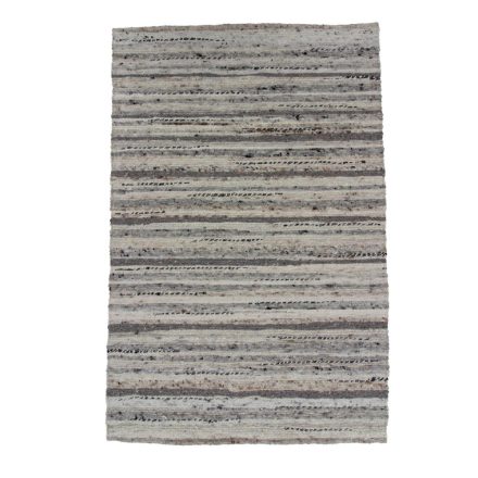 Thick wool rug Rustic 130x190 woven wool rug for living room