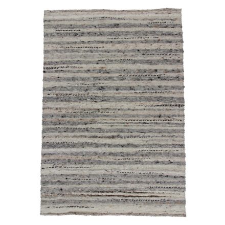 Thick wool rug Rustic 130x186 woven wool rug for living room