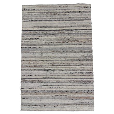 Thick wool rug Rustic 131x193 woven wool rug for living room