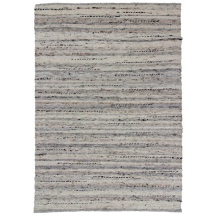 Thick wool rug Rustic 129x189 woven wool rug for living room