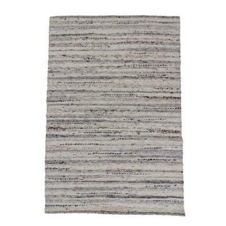 Thick wool rug Rustic 129x193 woven wool rug for living room