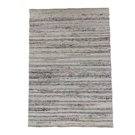 Thick wool rug Rustic 130x187 woven wool rug for living room