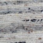 Thick wool rug Rustic 130x187 woven wool rug for living room