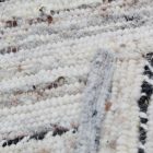 Thick wool rug Rustic 130x187 woven wool rug for living room