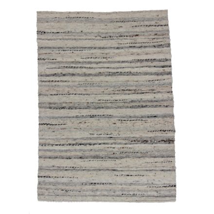 Thick woven rug Rustic 130x185 modern wool rug