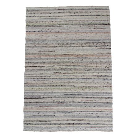 Thick wool rug Rustic 199x287 woven modern rug