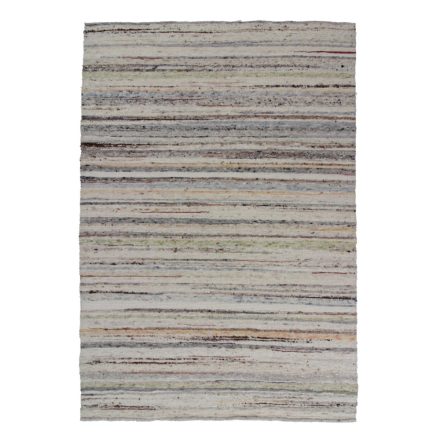 Thick wool rug Rustic 199x289 woven modern rug