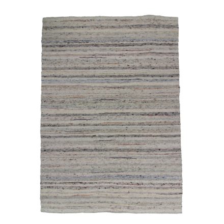Thick wool rug Rustic 197x287 woven modern rug