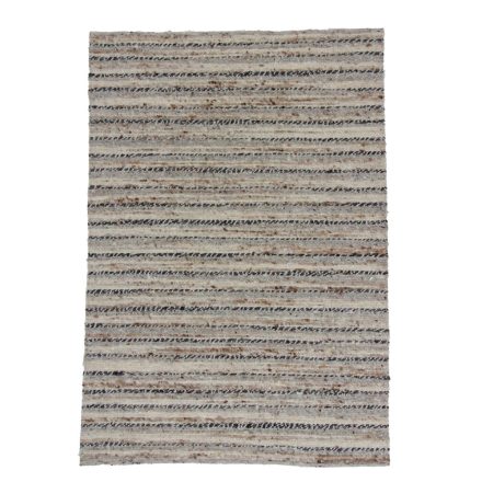 Thick wool rug Rustic 131x187 woven modern rug