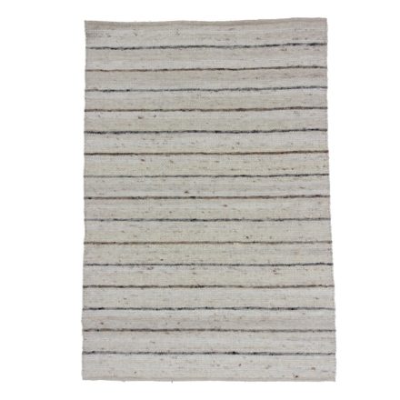 Thick woven rug Rustic 130x190 wool modern rug