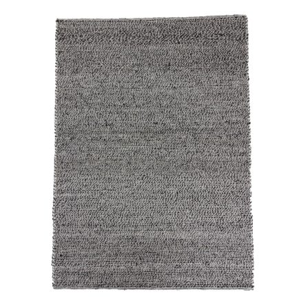 Thick woven rug Rustic 172x136 modern wool rug