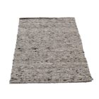 Thick woven rug Rustic 71x133 modern wool rug