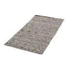 Thick woven rug Rustic 71x133 modern wool rug