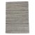 Thick wool rug Rustic 170x232 striped rug