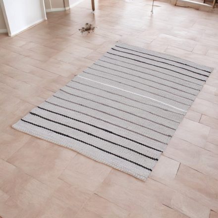 Rag rug 79x143 striped rug