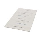 Rag rug 72x130 white cotton rag rug