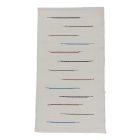 Rag rug 77x125 beige cotton rag rug