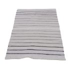 Rag rug 76x140 grey cotton rag rug