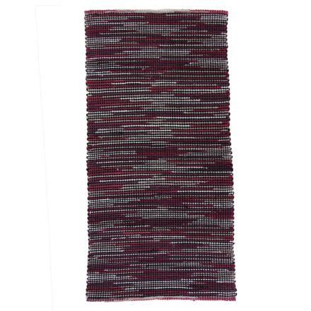 Rag rug 77x133 multicolour cotton rag rug