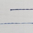 Rag rug 71x140 white cotton rag rug