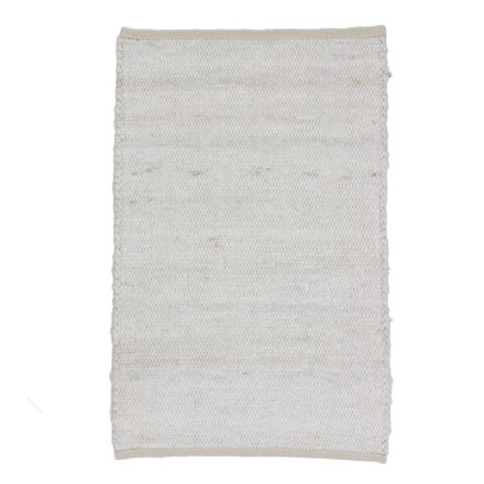 Rag rug 61x96 white cotton rag rug