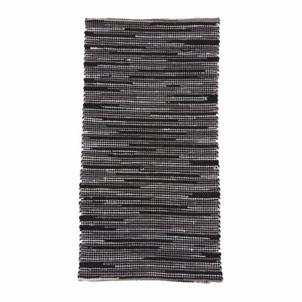 Rag rug 74x130 multicolour cotton rag rug