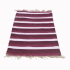 Rag rug 72x141 multicolour cotton rag rug
