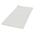 Rag rug 130x68 beige cotton Rag rug