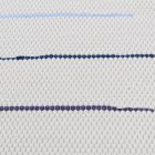 Rag rug 68x129 white cotton rag rug