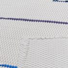 Rag rug 68x129 white cotton rag rug