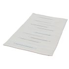 Rag rug 129x69 white cotton Rag rug