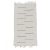 Rag rug 70x125 white cotton rag rug