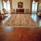 Large carpet Ziegler 291x397 handmade oriental carpet for living room