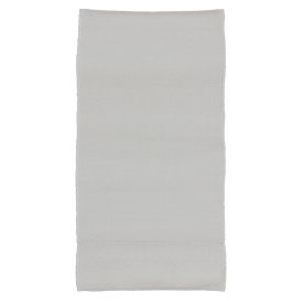 Rag rug 133x70 white cotton Rag rug