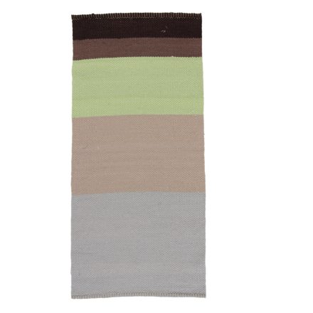 Rag rug 67x142 multicolour cotton rag rug