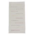 Rag rug 70x138 white cotton rag rug